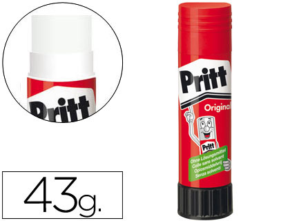 Pegamento adhesivo en barra Pritt 43g.